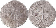 France Douzain aux deux H Monnaie, Henri III, Rouen, Billon -