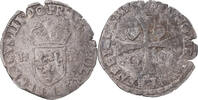 France Douzain aux deux H Monnaie, Henri III, Toulouse, Billon -
