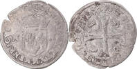 France Douzain aux deux H Monnaie, Henri III, Toulouse, Billon -