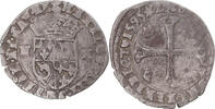 France Douzain du Dauphiné aux 2 H Monnaie, Henri IV, Grenoble -