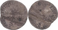France Douzain aux deux H Monnaie, Henri III, Billon -