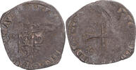 France Douzain du Dauphiné aux 2 H Monnaie, Henri IV, Grenoble, Billon -