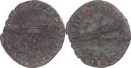 France Douzain aux deux H Monnaie, Henri III, Toulouse, Billon -