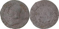 France 5 Centimes Monnaie, Dupré, Metz, Bronze, Gadoury:126 -