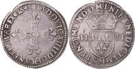 France 1/4 Ecu Monnaie, Louis XIV, Toulouse, Argent, Gadoury:136 -