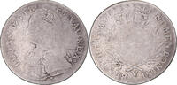France 1/2 Ecu aux branches d'olivier Monnaie, Louis XV, Troyes -