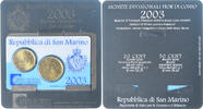 Saint Marin 20 c. + 50 c. Rome, FDC, Or nordique -