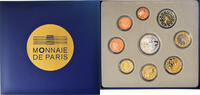 France Coffret 1c. à 2€ Hercule, Monnaie de Paris, BE -