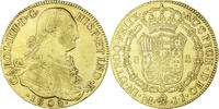 Colombie 8 Escudos Charles IV, Bogota, Or, Friedberg:51, KM:62.1 -