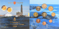 Finlande Coffret 1c. à 2€ Phare de Bengtskär, Mint of Finland -