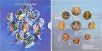 Finlande Coffret 1c. à 2€ + jeton Helsinki cathedral, Mint of -