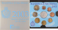 Saint-Marin Coffret 1c. à 2€ Saint Marin , Rome, FDC -