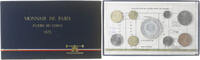 France Coffret 1 c. à 50 frs. Monnaie de Paris, FDC -