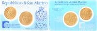 Saint Marin 20c. + 50c. Rome, FDC, Or nordique -