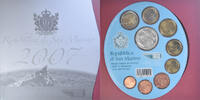 Saint Marin Coffret 1c. à 5€ Rome, FDC -