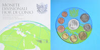 Saint Marin Coffret 1c. à 5€ Rome, FDC -