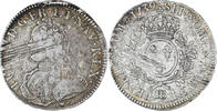 France Ecu aux branches d'olivier Louis XV, Strasbourg, Argent -