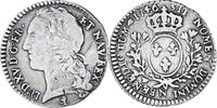 France 1/10 Écu au bandeau Louis XV, Montpellier, Argent -