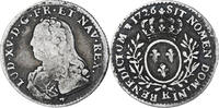 France 1/10 Écu aux branches d'olivier Louis XV, Orléans, Argent -