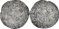France Blanc aux lis accotés Charles VII, Poitiers ?, Billon -