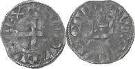 France Denier Tournois Louis VIII-IX, Billon, Duplessy:188 -