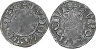 France Denier Tournois Louis VIII-IX, Billon, Duplessy:188 -