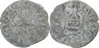 France Denier Tournois Louis VIII-IX, Billon, Duplessy:188 -
