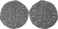 France Denier Tournois Louis VIII-IX, Billon, Duplessy:188 -