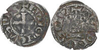 France Denier Tournois Louis VIII-IX, Billon, Duplessy:188 -