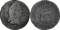 France 1/2 Sol d'Aix Louis XV, Aix, Cuivre, Gadoury:274 -