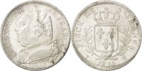 France 5 Francs Monnaie, Louis XVIII, Louis XVIII, Lille, Argent -