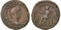 Tétradrachme Monnaie, Philippe I l'Arabe, Alexandrie, Billon -