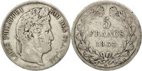 France 5 Francs Monnaie, Louis-Philippe, Paris, Argent, KM:749.1 -