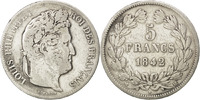 France 5 Francs Monnaie, Louis-Philippe, Strasbourg, Argent -