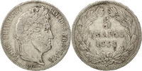 France 5 Francs Monnaie, Louis-Philippe, Lille, Argent, KM:749.13 -