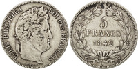 France 5 Francs Monnaie, Louis-Philippe, Lille, Argent, KM:749.13 -