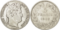 France 5 Francs Monnaie, Louis-Philippe, Lille, Argent, KM:749.13 -