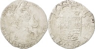 Pays-Bas espagnols Escalin Monnaie, Flandre, Bruges, Argent, KM:31 -