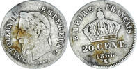 France 20 Centimes Monnaie, Napoleon III, Napoléon III, Bordeaux -