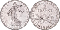 France 2 Francs Monnaie, Semeuse, Paris, Argent, Gadoury:532 -