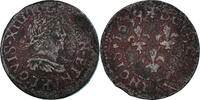 France Double Tournois Monnaie, Louis XIII, Vallée du Rhône -