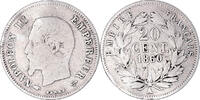 France 20 Centimes Monnaie, Napoleon III, Napoléon III, Paris -