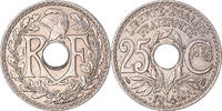 France 25 Centimes Monnaie, Lindauer, Nickel-Bronze, Gadoury:380 -