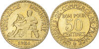 France 50 Centimes Monnaie, Chambre de commerce, Paris -