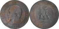 France 10 Centimes Monnaie, Napoleon III, Napoléon III, Strasbourg -