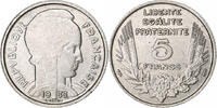 France 5 Francs Bazor, Paris, Nickel, Gadoury:753, KM:887 -