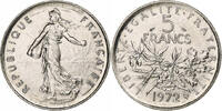 France 5 Francs Semeuse, Paris, Nickel Clad Copper-Nickel -