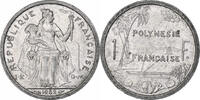 Polynésie française Franc Paris, Aluminium, KM:11 -