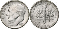États-Unis Dime Roosevelt Dime, U.S. Mint, BU, Argent, KM:195 -