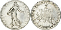 France 2 Francs Monnaie, Semeuse, Paris, Argent, Gadoury:532 -
